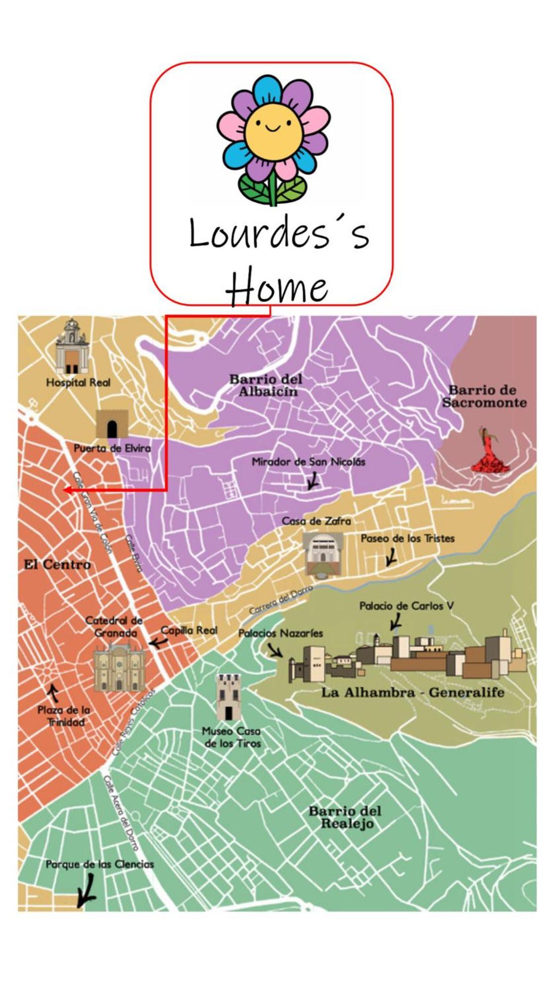 Lourdes'S Home Granada Dış mekan fotoğraf